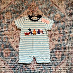 NWT Marie Nicole Boys Romper